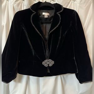 Loft velvet jacket size 4.